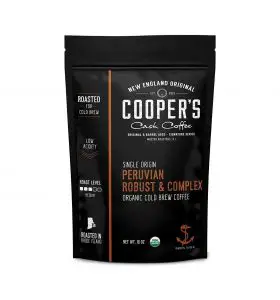 Cooper's Cask Coffee Organic Cold Brew Coffee